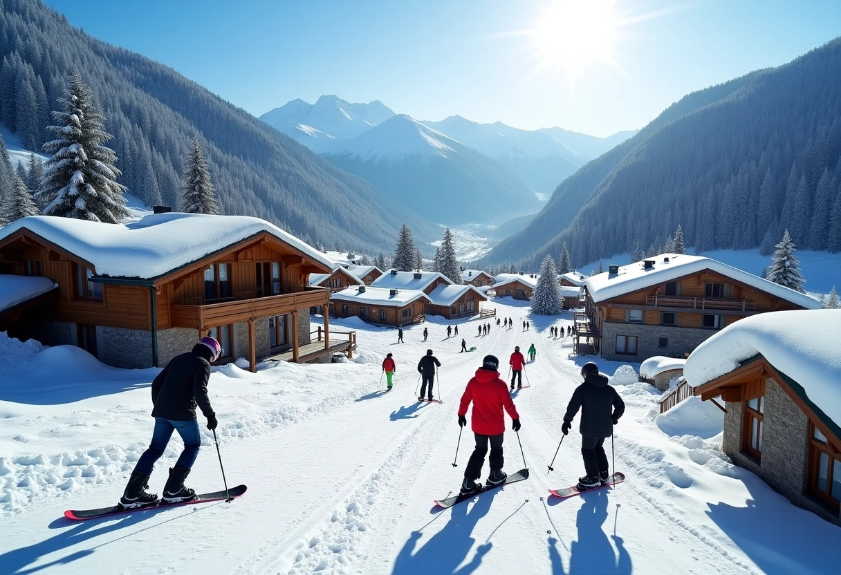 les arcs 1950 + ski