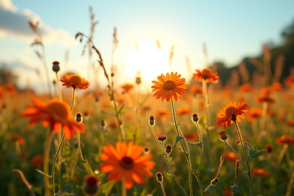 Tapis de champ de fleurs : découvrez ses vertus insoupçonnées