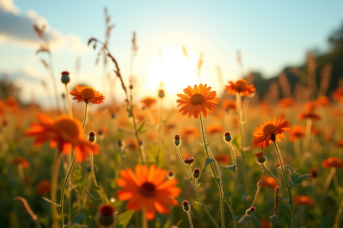 Tapis de champ de fleurs : découvrez ses vertus insoupçonnées