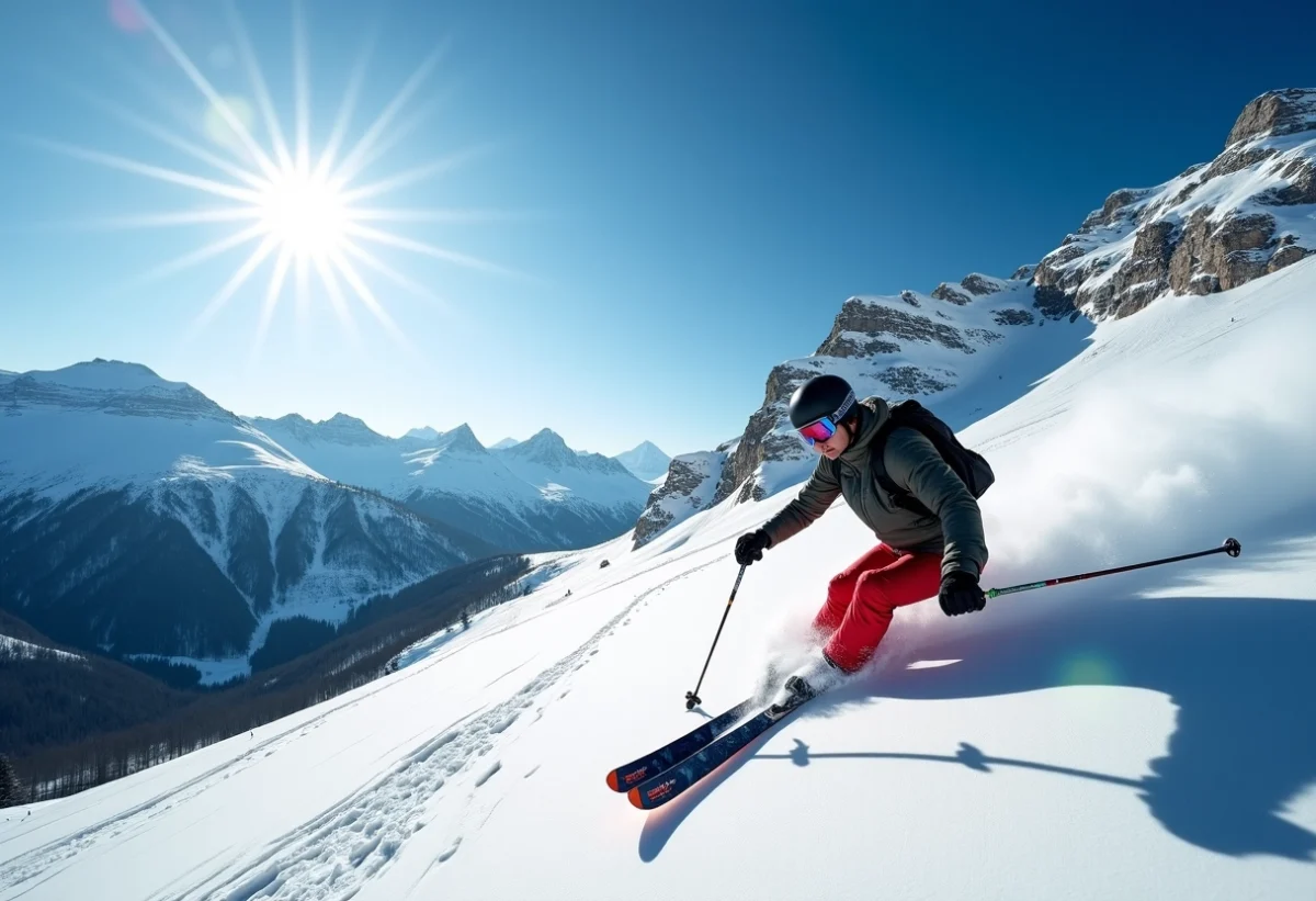 L’influence de la météo sur vos journées de ski à Les Arcs 1950