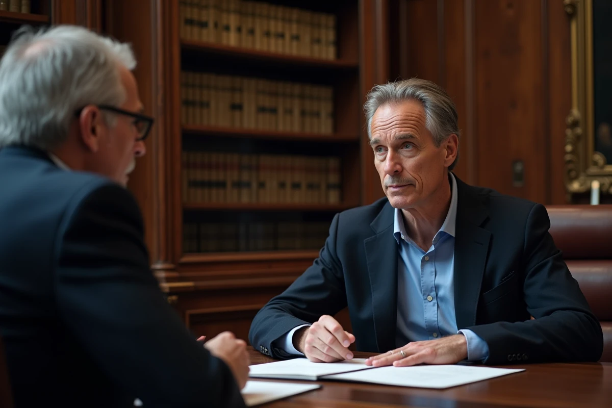 Réunion avec une notaire pour discuter des règles de récupération de l'APA sur la succession d'un proche
